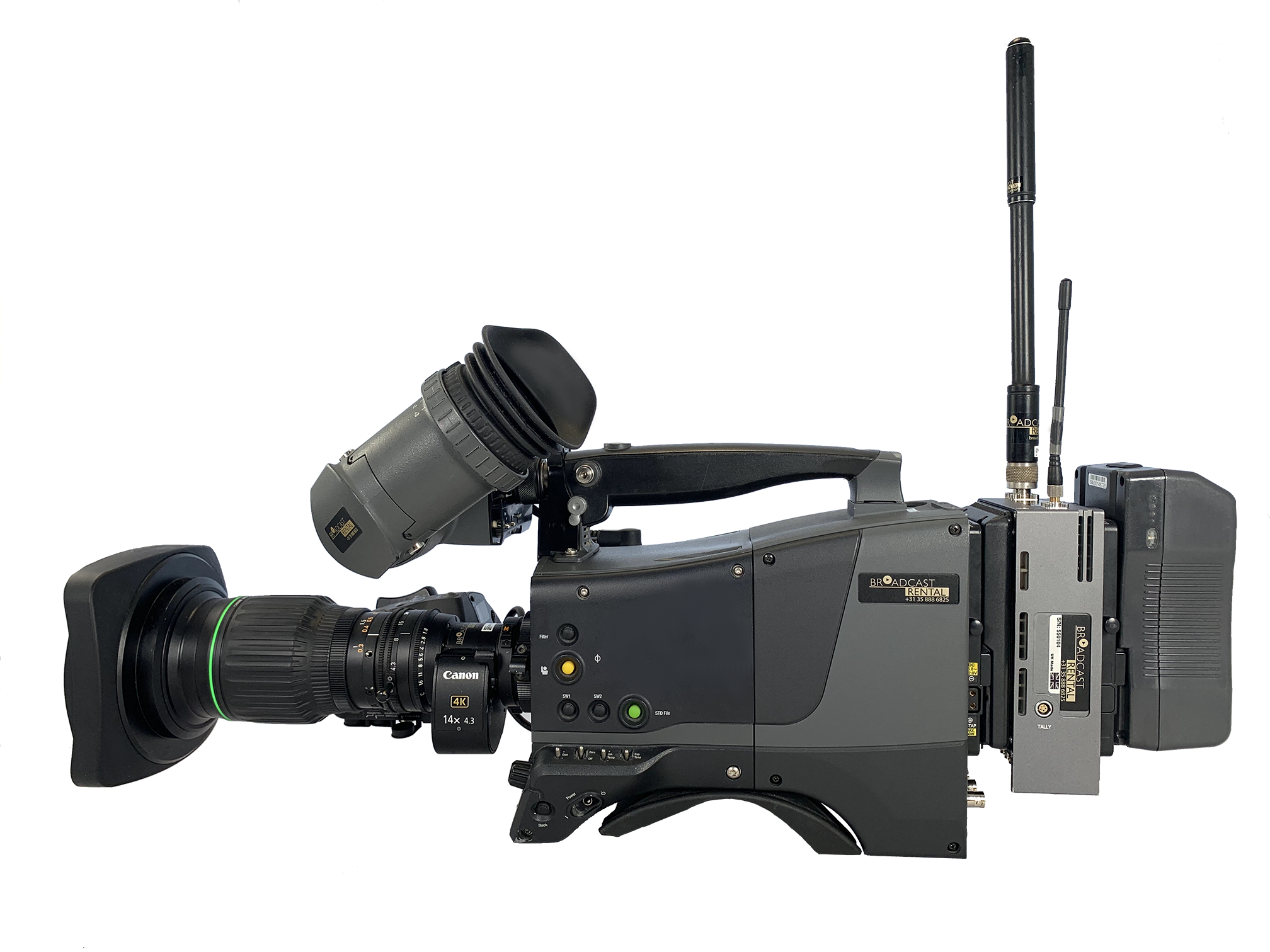 BCR Grass Valley LDX Data Back - Broadcast Rental